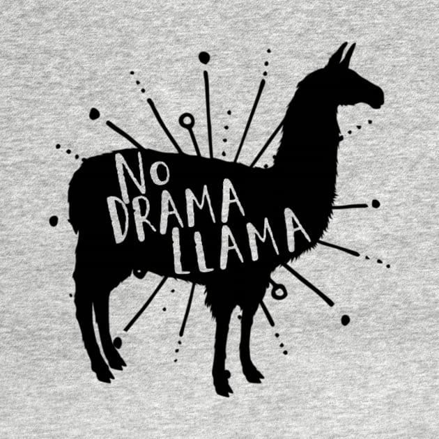 No Drama Llama by chrissyloo